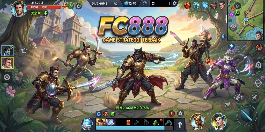 Screenshot menunjukkan momen epik dalam pertempuran SLG yang mendebarkan.