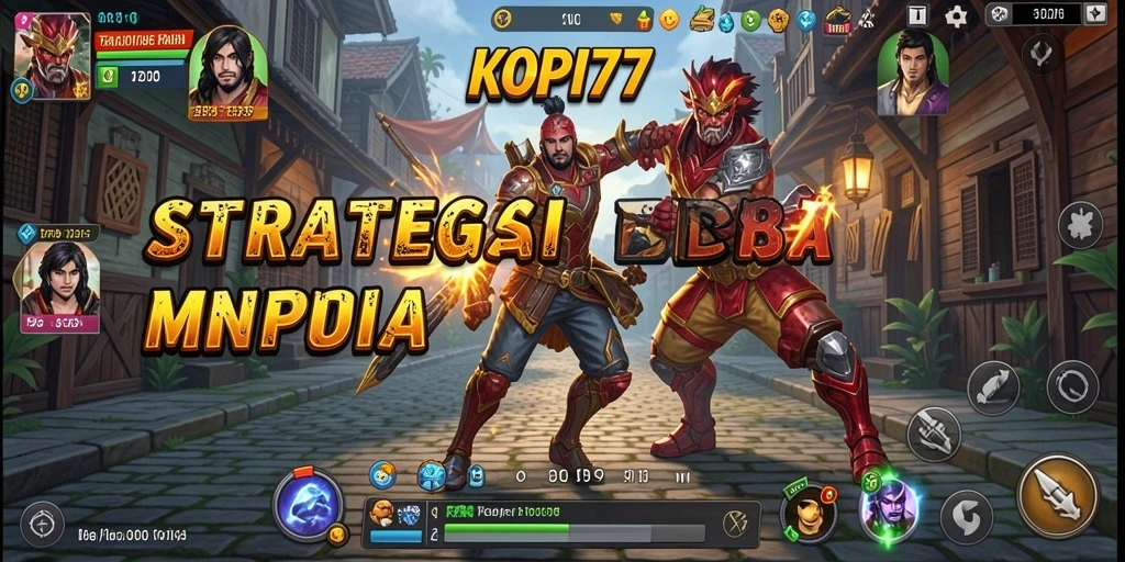 Tampilan gameplay KOPI77 yang menegangkan dan strategis.