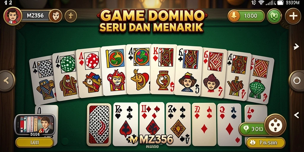 Tampilan dalam game MZ356 yang menarik dan berwarna-warni.