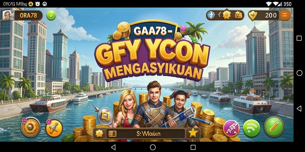 Gameplay Tycoon yang menarik dan penuh tantangan.