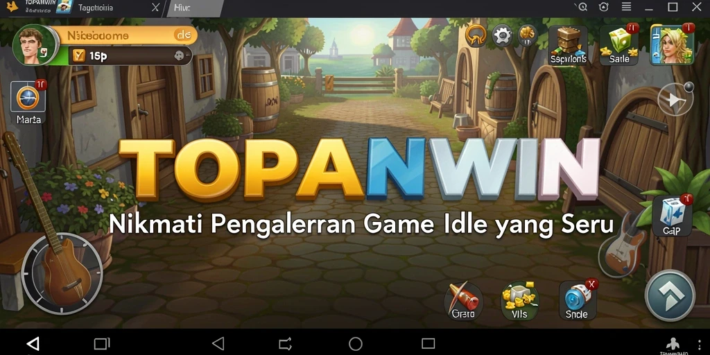 Tampilan gameplay menarik di TOPANWIN, penuh warna dan karakter unik.